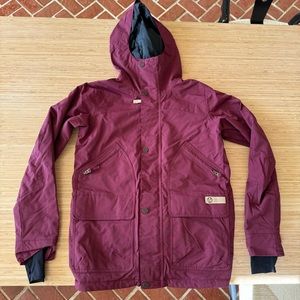 Burton Burgundy Snowboard Jacket